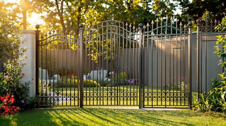Gartenzäune aus Metall: Robuste Klassiker für jeden Gartenstil