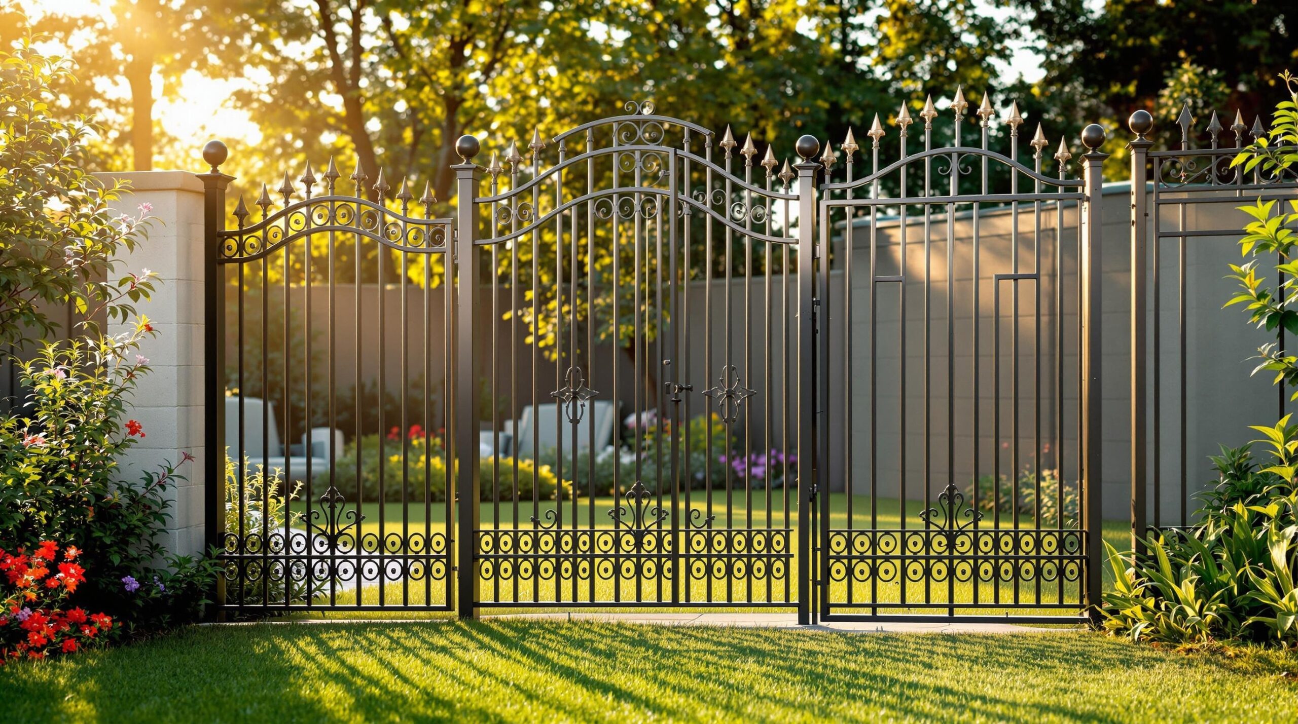 Gartenzäune aus Metall: Robuste Klassiker für jeden Gartenstil