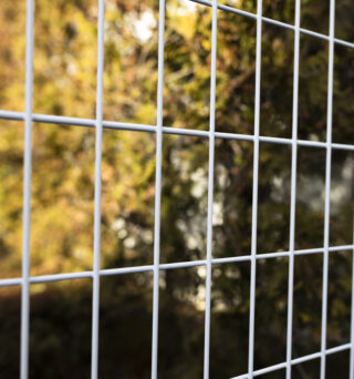 Doppelstabmatte Pro 868 Silber
