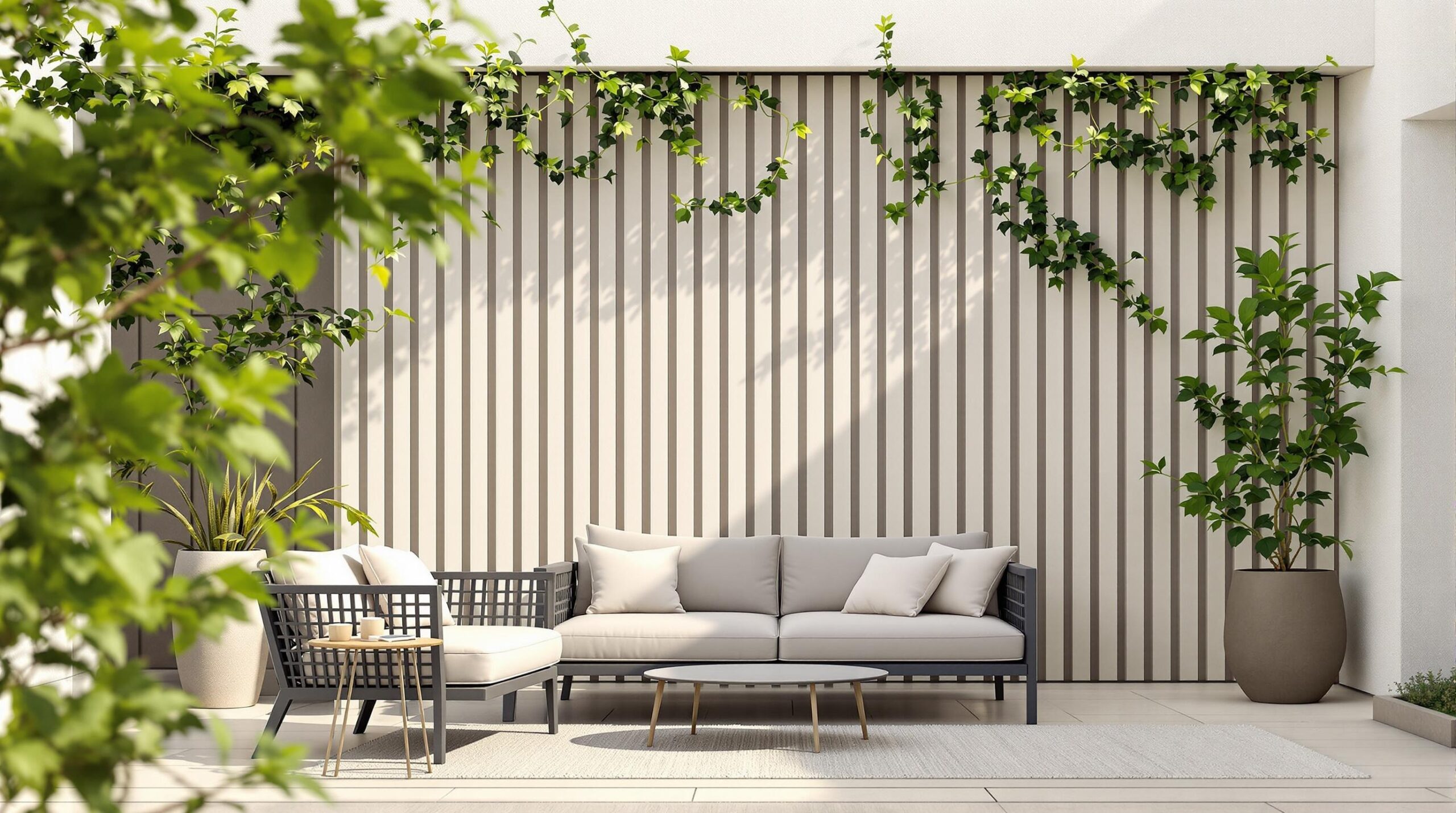 Sichtschutz Terrasse gestalten: 10 stilvolle Lösungen für mehr Rückzugsort