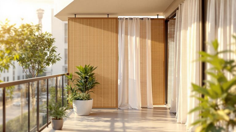 Sichtschutz für Balkon: Die besten Materialien für mehr Privatsphäre