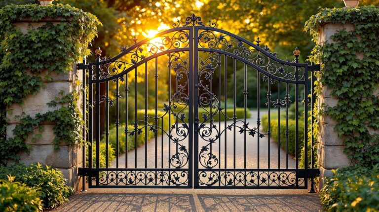 Gartentor aus Metall: Robust, sicher und ein echter Blickfang