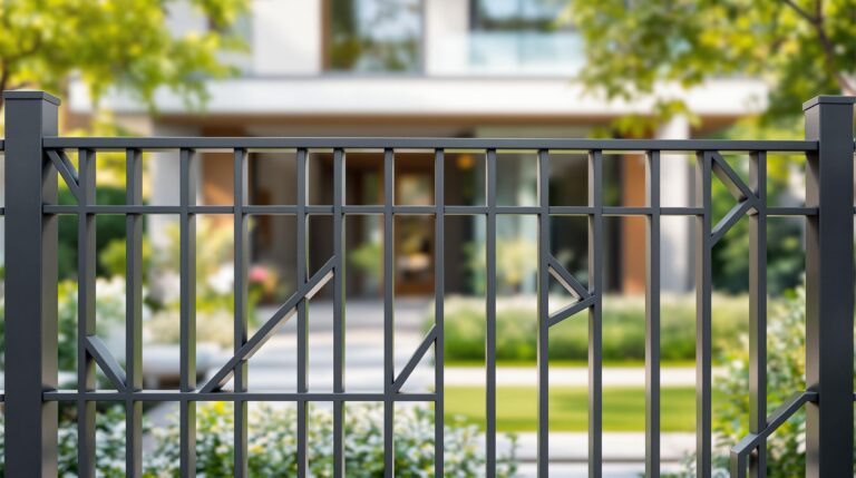 Moderne Gartenzäune aus Metall: Inspiration für dein Grundstück