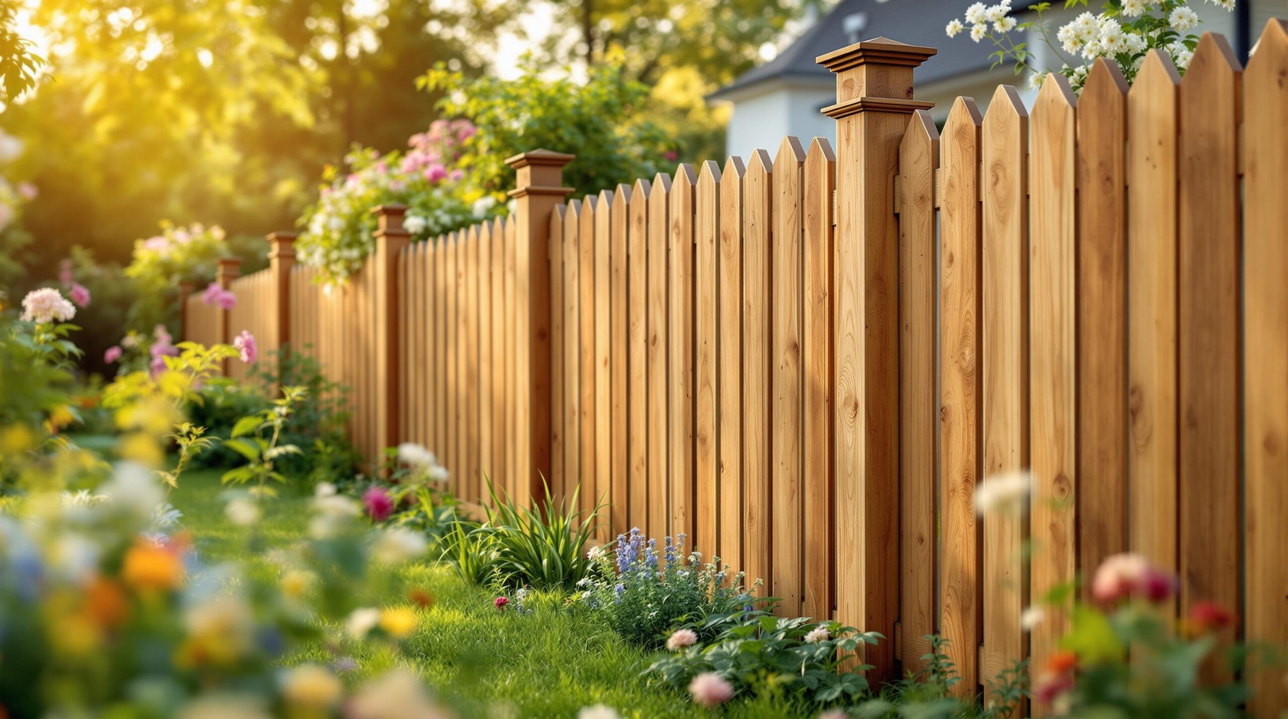 Gartenzaun aus Holz: Diese Varianten sind besonders langlebig & schön