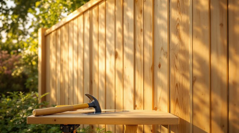 Sichtschutz aus Holz: Natürlich, nachhaltig und einfach selber bauen